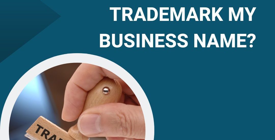 How do i trademark a business name outlet